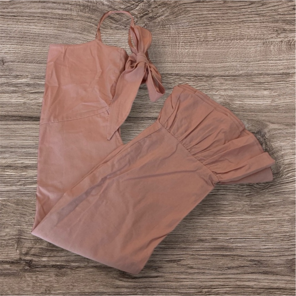 Elegant Pink Jumpsuit